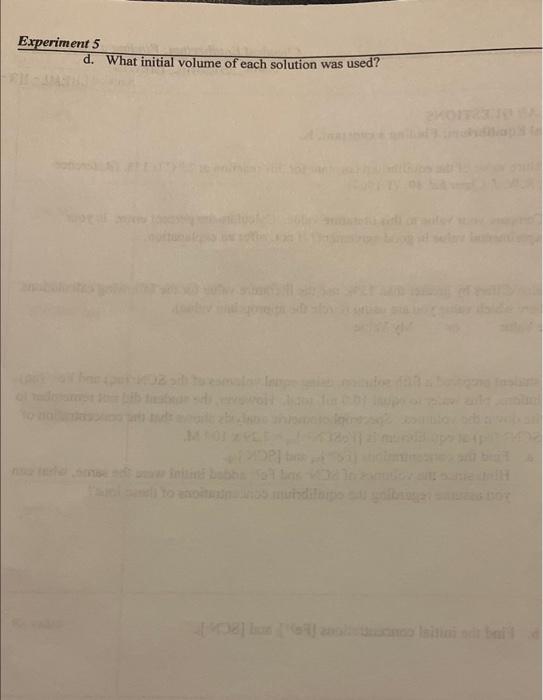 initial concentration of Fe3, based on the dilution that results from adding