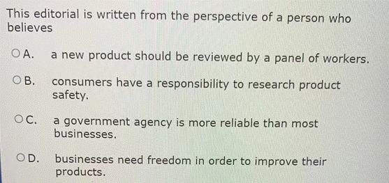 28 1 2. It is hard to understand why the U.S. Food