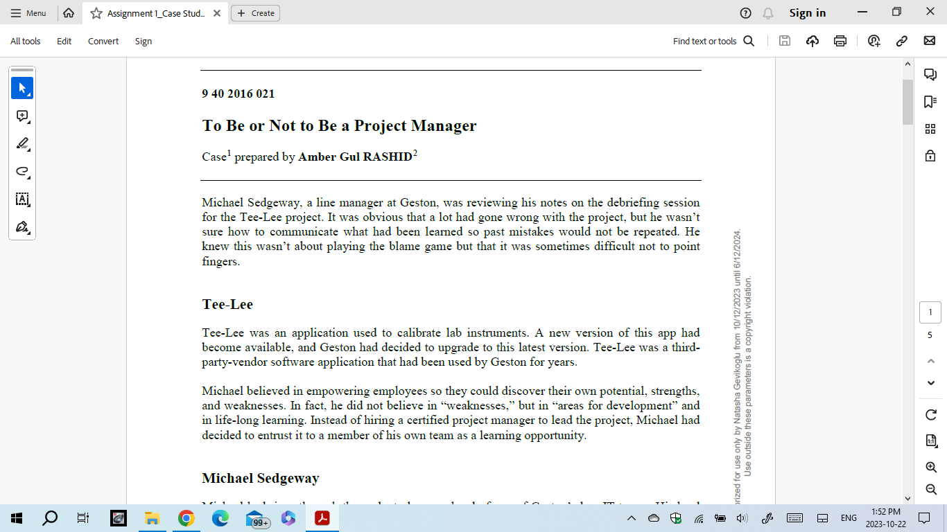  =Menu Assignment 1_Case Stud. X + Create Q Sign in -