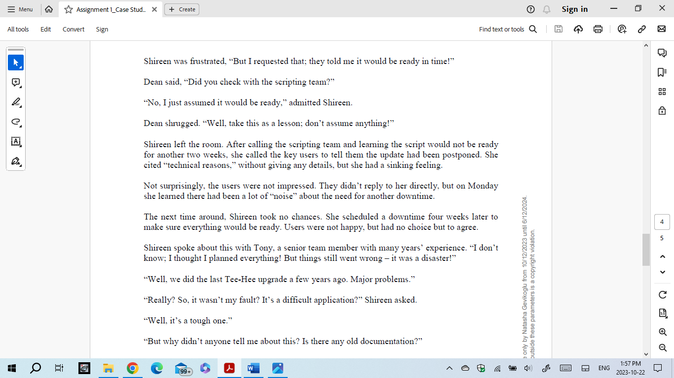 with the project, but he wasn't sure how to communicate what had