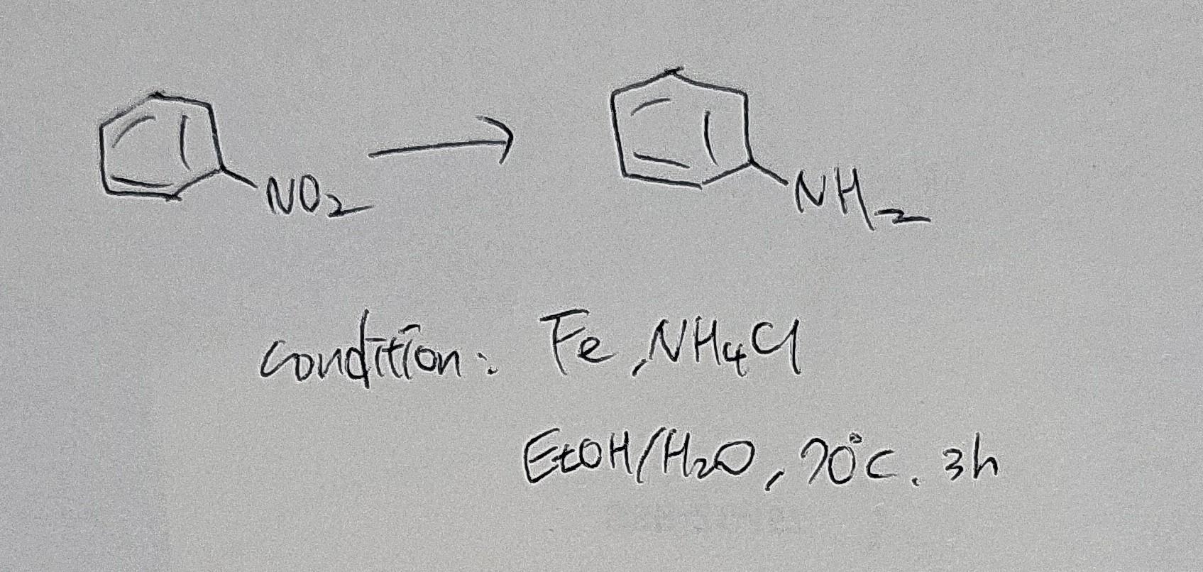 This is reduction. but, how do the reaction without hydrogen? what