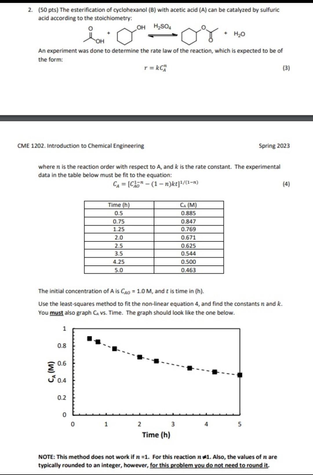 help on how to solve this with excel 2. ( 50 pts)