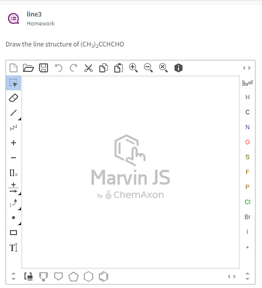 Please Show Lewis Structure too line3 Homework Draw the line structure of