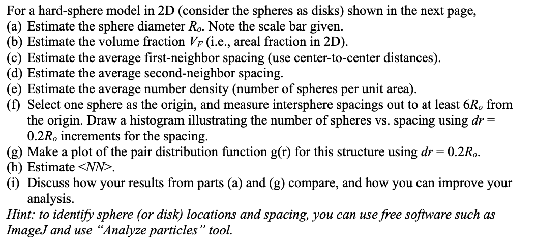  For a hard-sphere model in 2D (consider the spheres as disks)