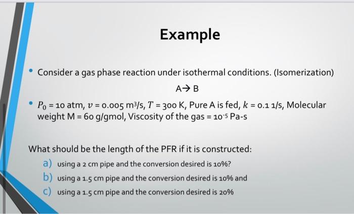  Solve the same example of PDF pressure drop with second order