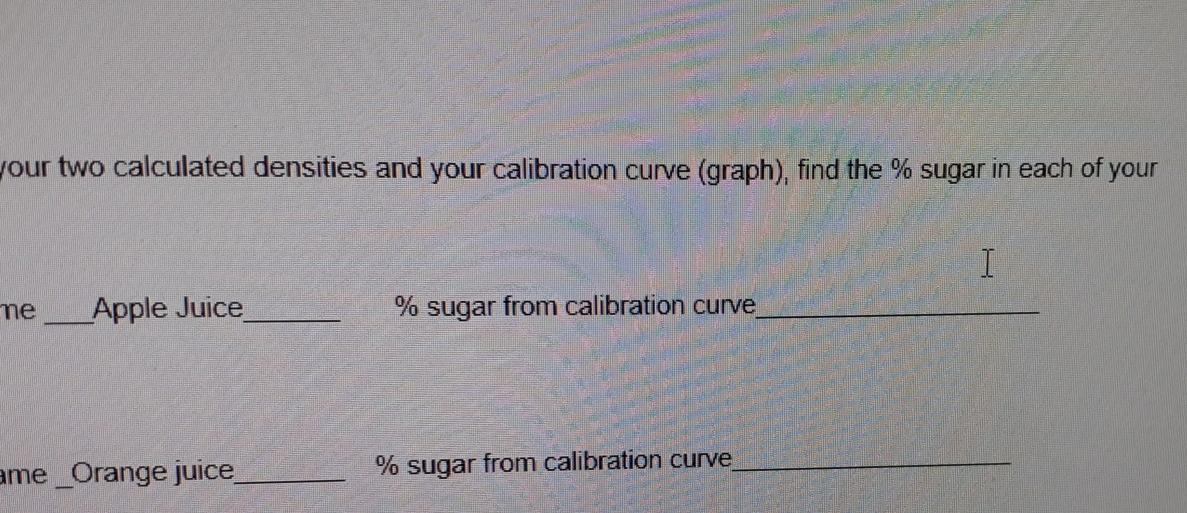 C. Calculate MASS of the serving size using density mLx _g/1 mL)