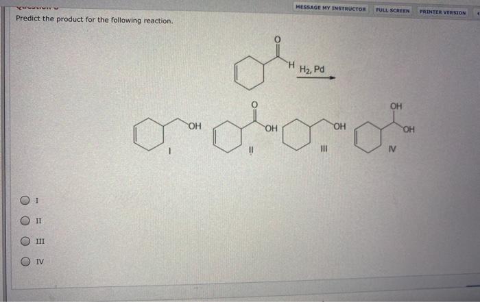 following conversion, identify if the starting material has been oxidized, reduced or