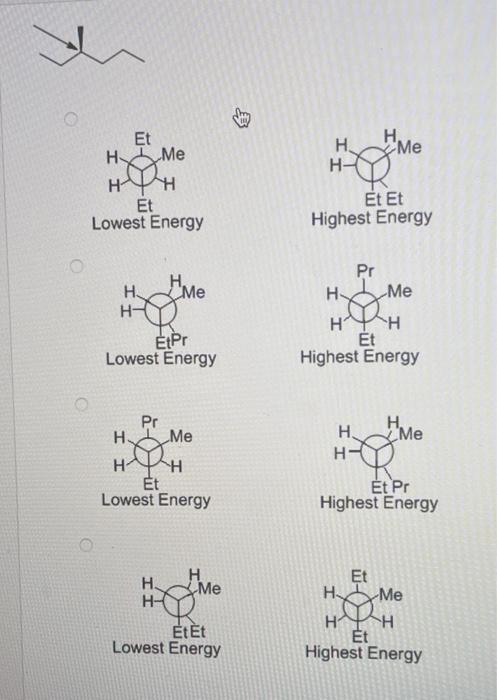 where two or three conformations are degenerate choose only one as your