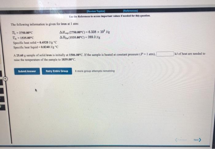  Review Topice) [Reference Use the References to see important values if