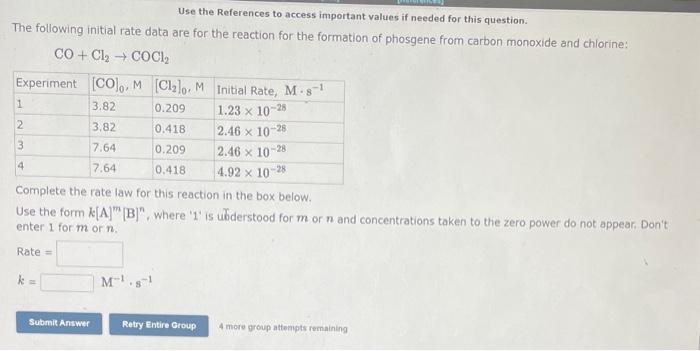  Use the References to access important values if needed for this