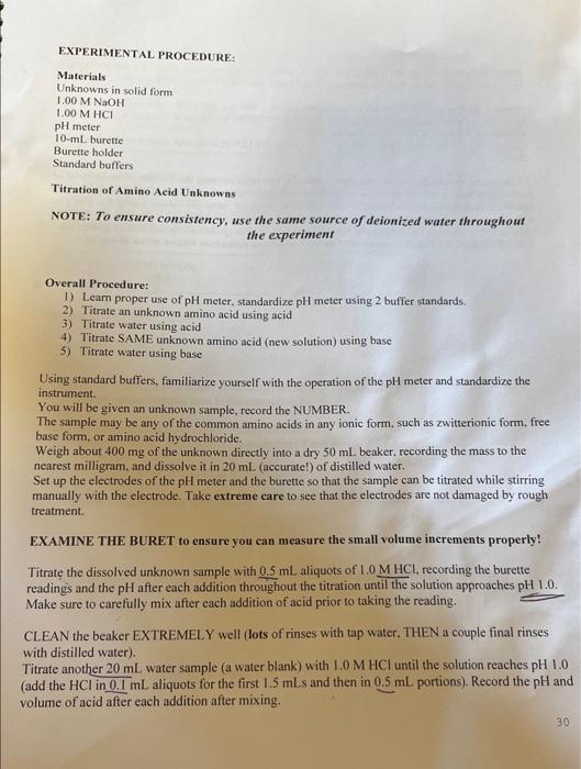 error to this experiment and HOW it could impact the results. This