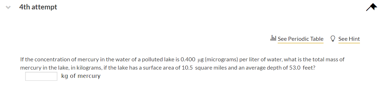 calculation. Make sure to pay attention to significant figures. Your answer should