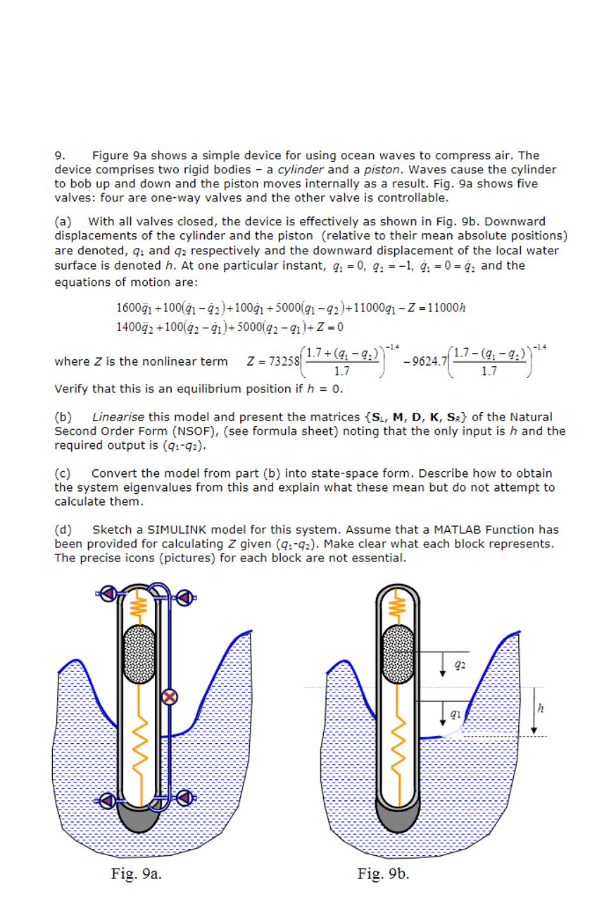  Solve the question from a Systems Analysis worksheetFigure 9a shows a