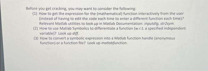 of finding the roots of nonlinear equations. That's just a fancy way