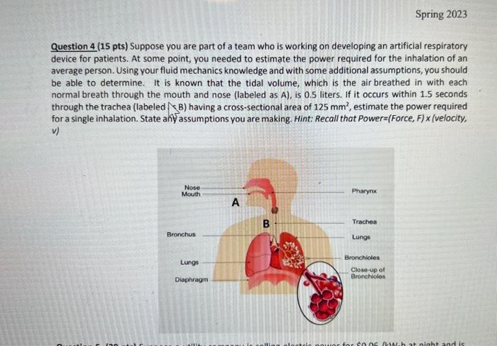 please explain step by step Question 4 (15 pts) Suppose you are