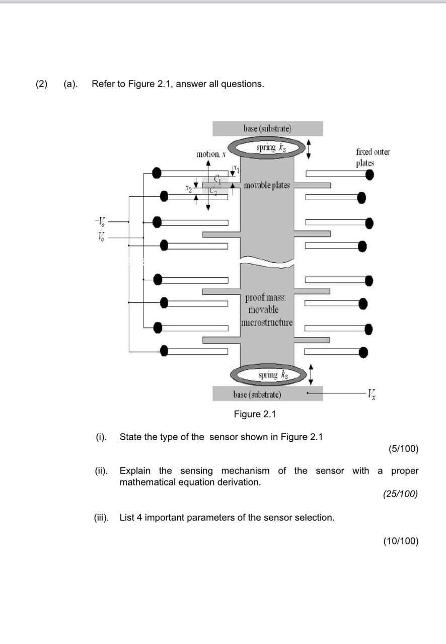 please print answer beacuse the hand write is not clear (2) (a).