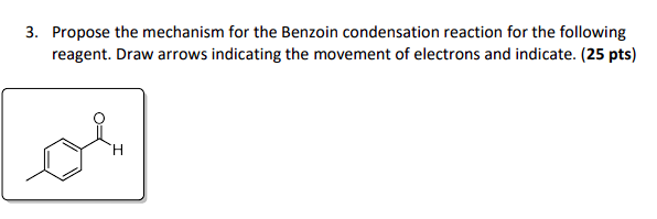 Help with this Ochem problem please 3. Propose the mechanism for the