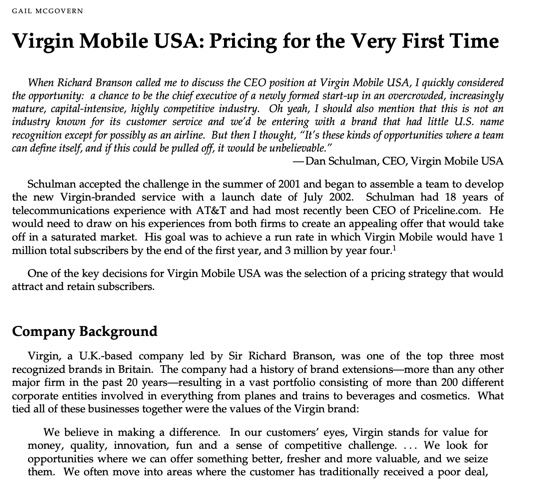 long did it take for the carriers to break even on the