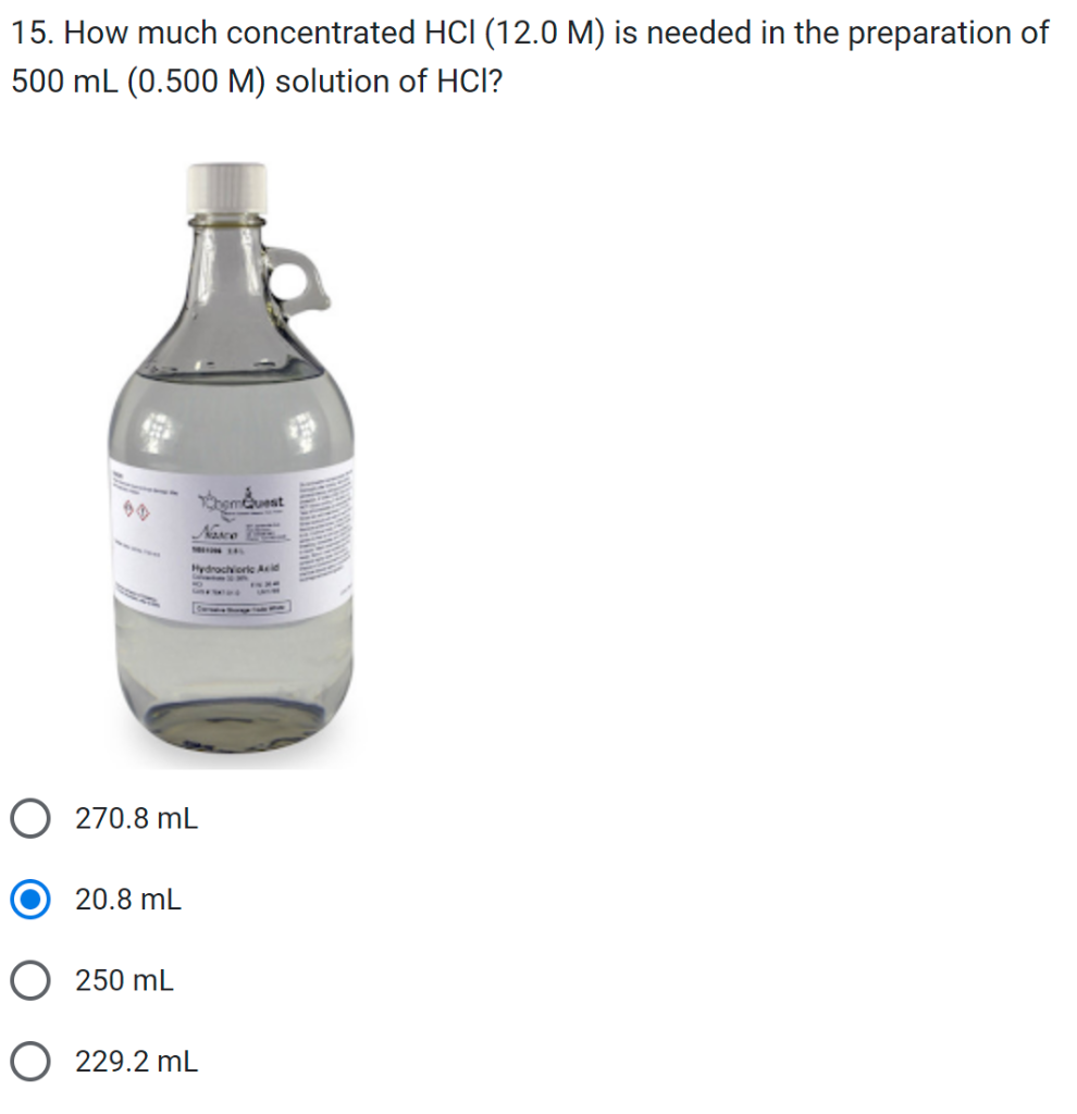 24. For an acidic solution, which of the following is true? *