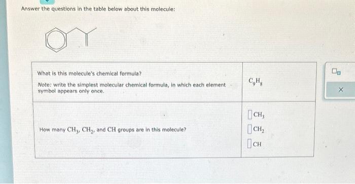 please help me I am stuck Answer the questions in the table
