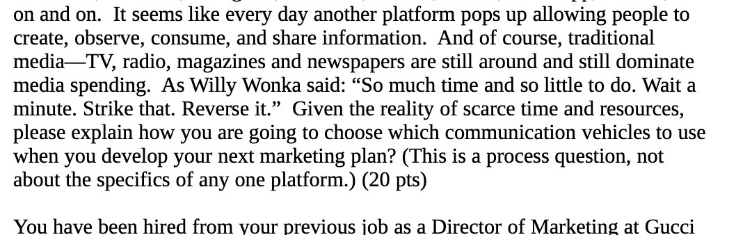  on and on. It seems like every day another platform pops