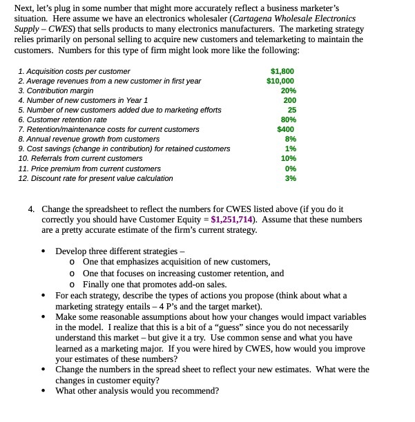  Next, let's plug in some number that might more accurately reflect