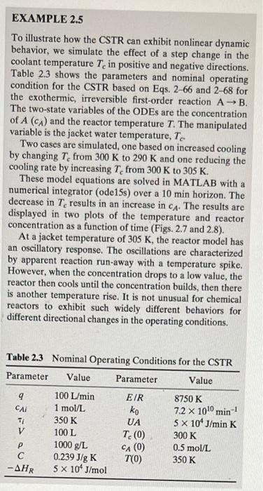  help generate a matlab code for this example that will show