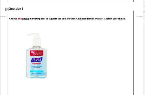 is provided below thank you Question 1 Identify one consumer promotion sales