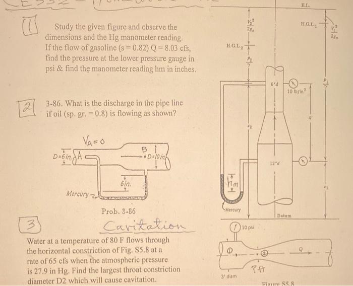 just need problem 3! thanks (l Study the given figure and observe