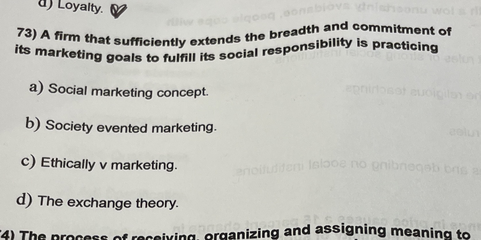  () Loyalty. (3) A firm that sufficiently extends the breadth and