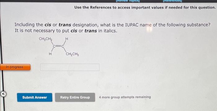  Use the References to access important values if needed for this