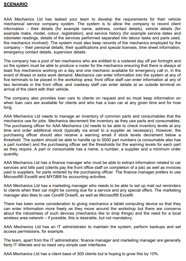 Hello there, I need help with completing a "Fully Developed Use Case