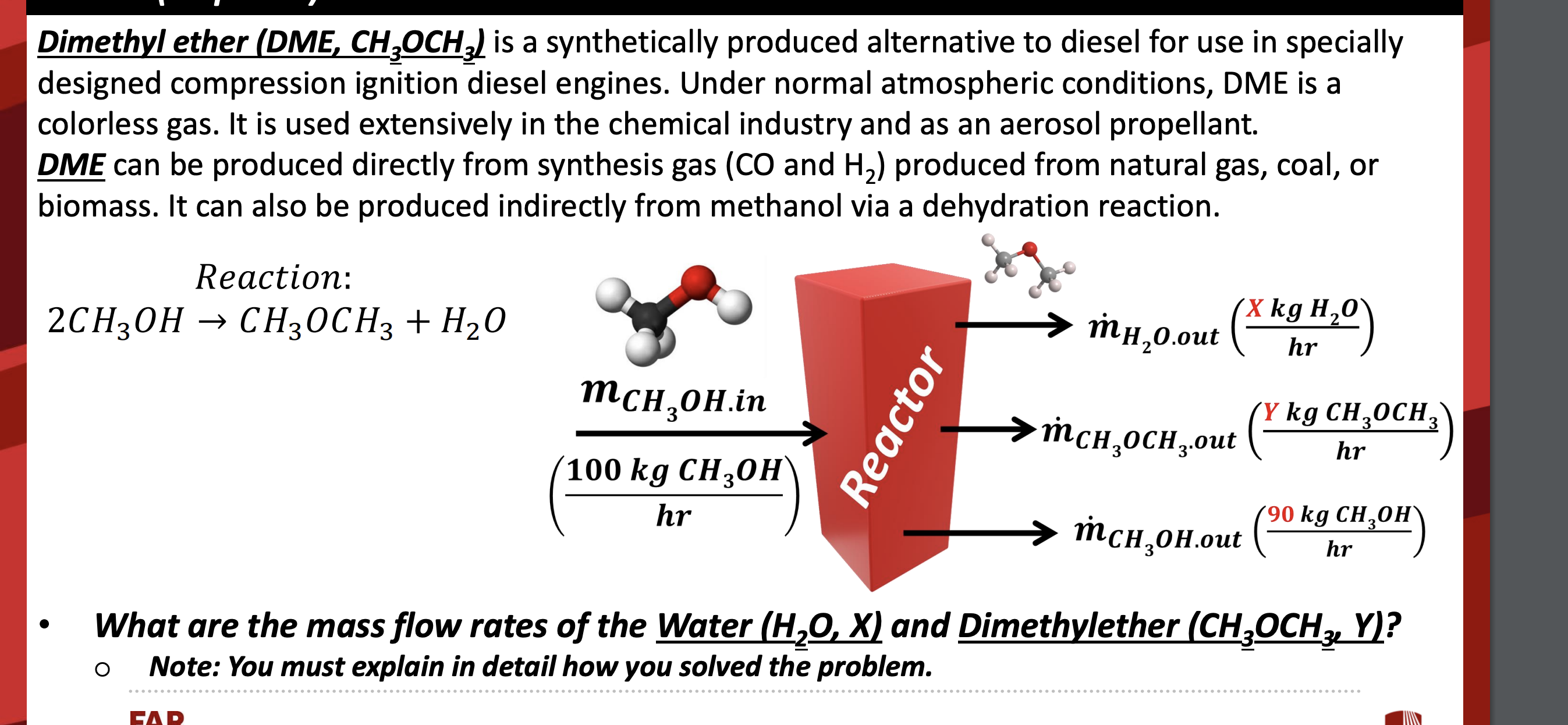  Dimethyl ether (DME,CH3OCH3) is a synthetically produced alternative to diesel for