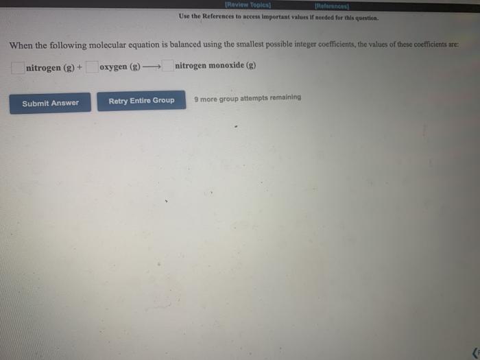  [Review Topics Reference Use the References to access important values if