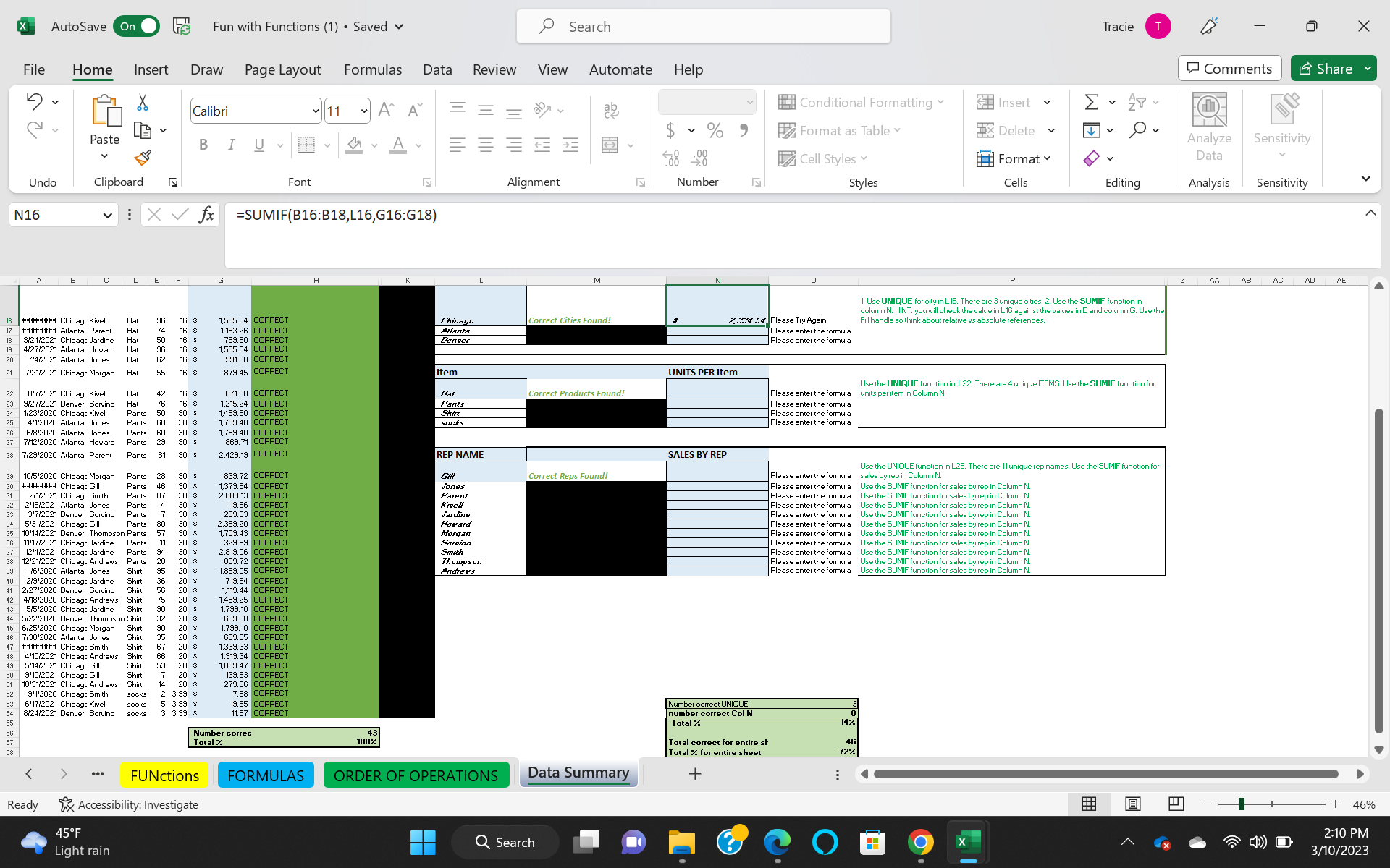 X AutoSave On Fun with Functions (1) . Saved v Search