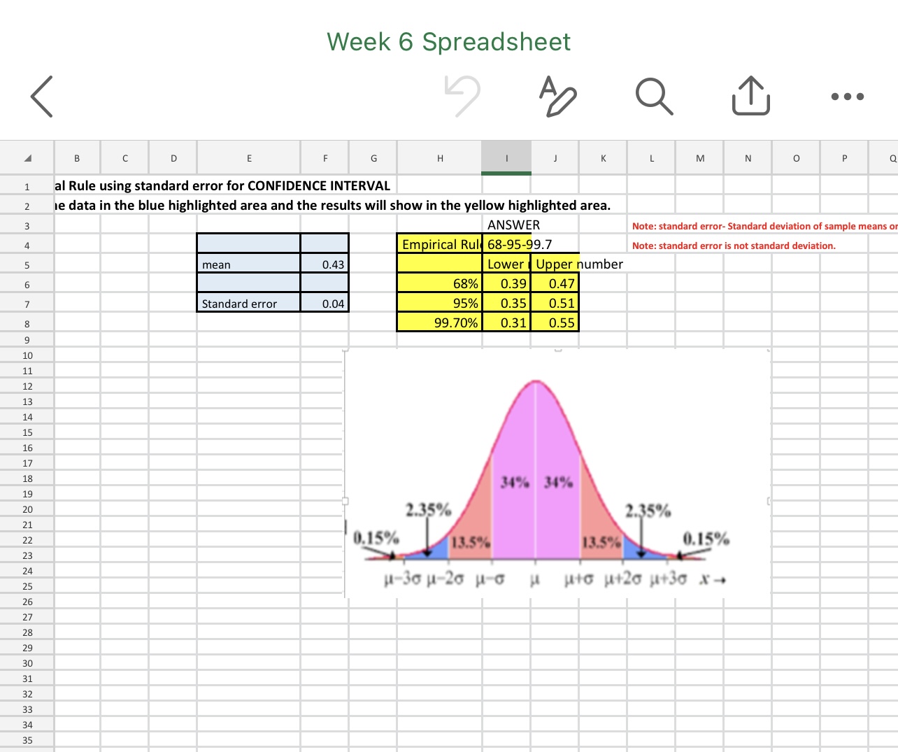 by your instructor). (NOTE: This is NOT the data used in the