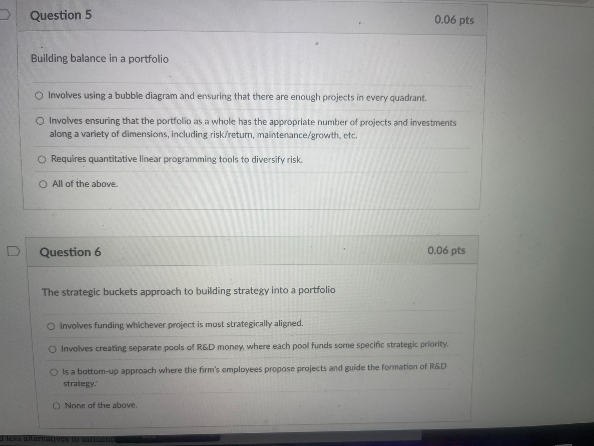 the score of each project on multiple criteria. These criteria must O