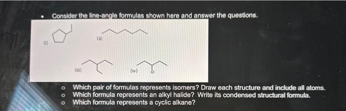  - Consider the line-angle formulas shown here and answer the questions.