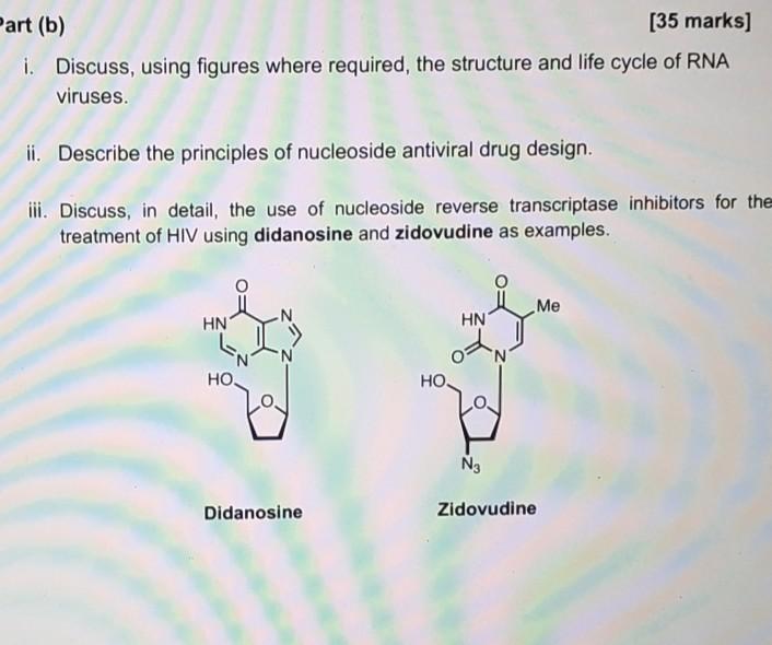  Part (b) [35 marks] i. Discuss, using figures where required, the