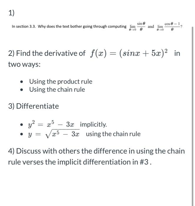  In section 3.3. Why does the text bother going through computing