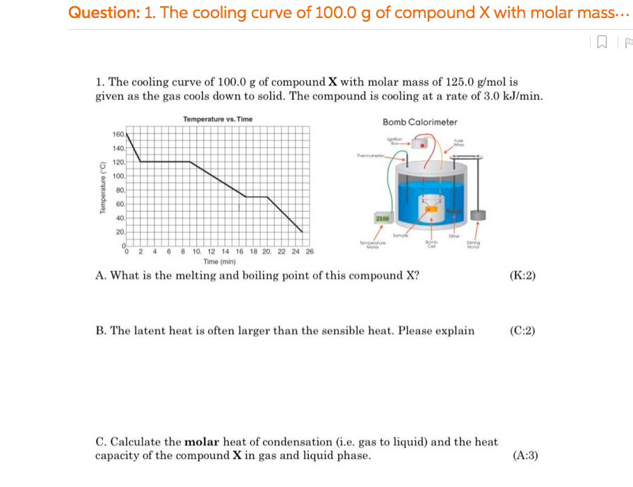H2CO - C-O 782 KJ/mol -C-H364 KJ/mol H2 436 KJ/mol D. Methanol