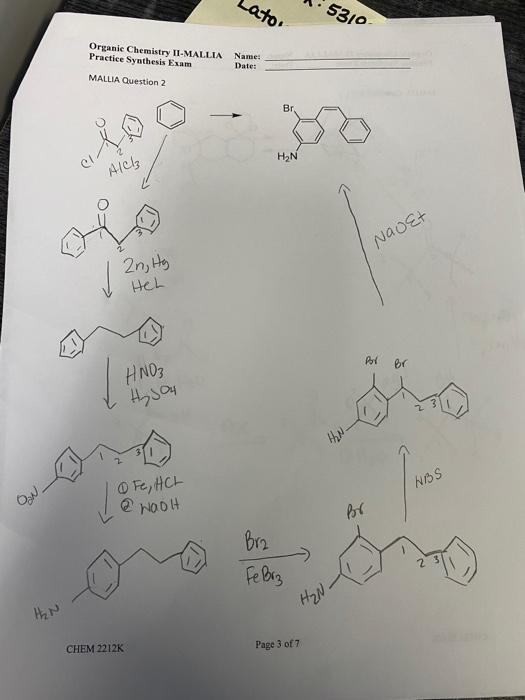 Question 2 Name: Date: Br ad HN Alch Navet 2n, Hg Heh