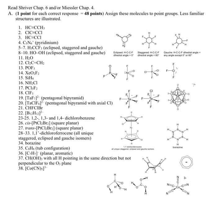 Specifically 12-38 ( 1 point for each correct response =48 points) Assign
