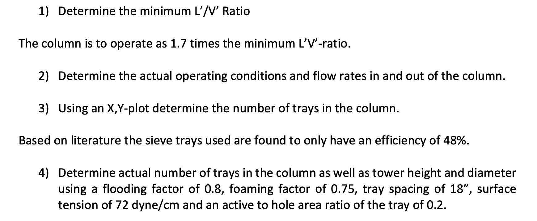 from a processing facility has residues of ammonia in it. which needs