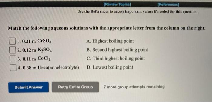  [Review Toples) [References] Use the References to access important values if