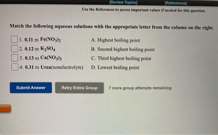 letter from the column on the right 1.0.21 m CrS04 2. 0.12