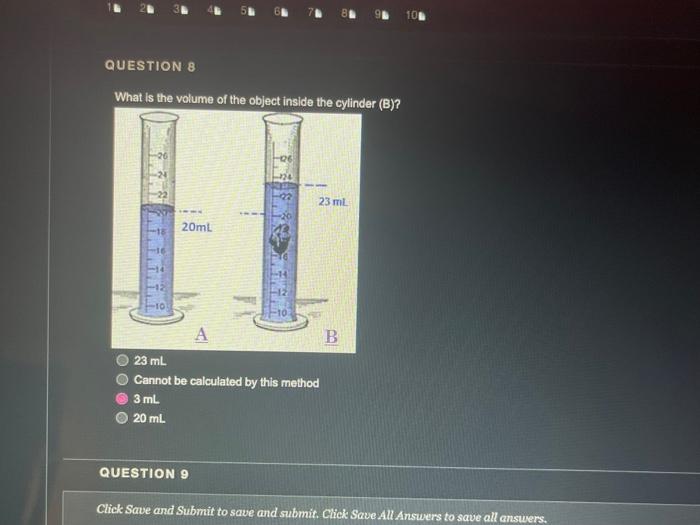 less dense than object (B) Object (A) is lighter but denser than