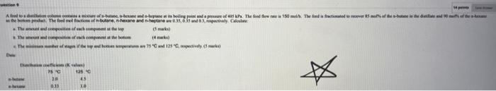  PLEASE ANSWER PART C question 9 14 points A feed to