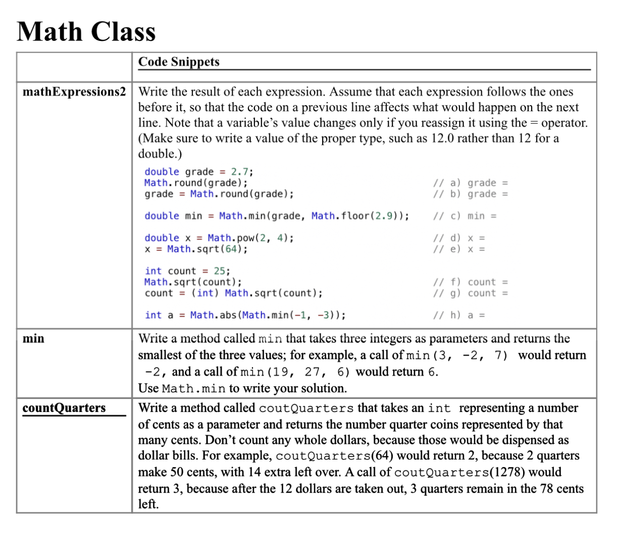 from the previous question to report the student's grade: What percent did