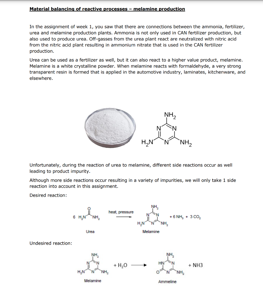 show a clear relation between the process streams and the mass flow